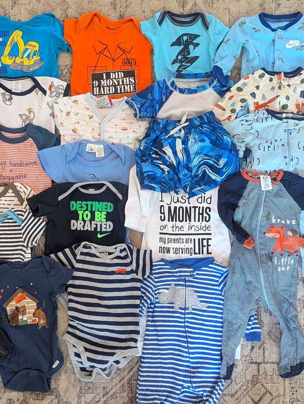 30 Piece Baby Boy 3-6 Month Clothing Bundle